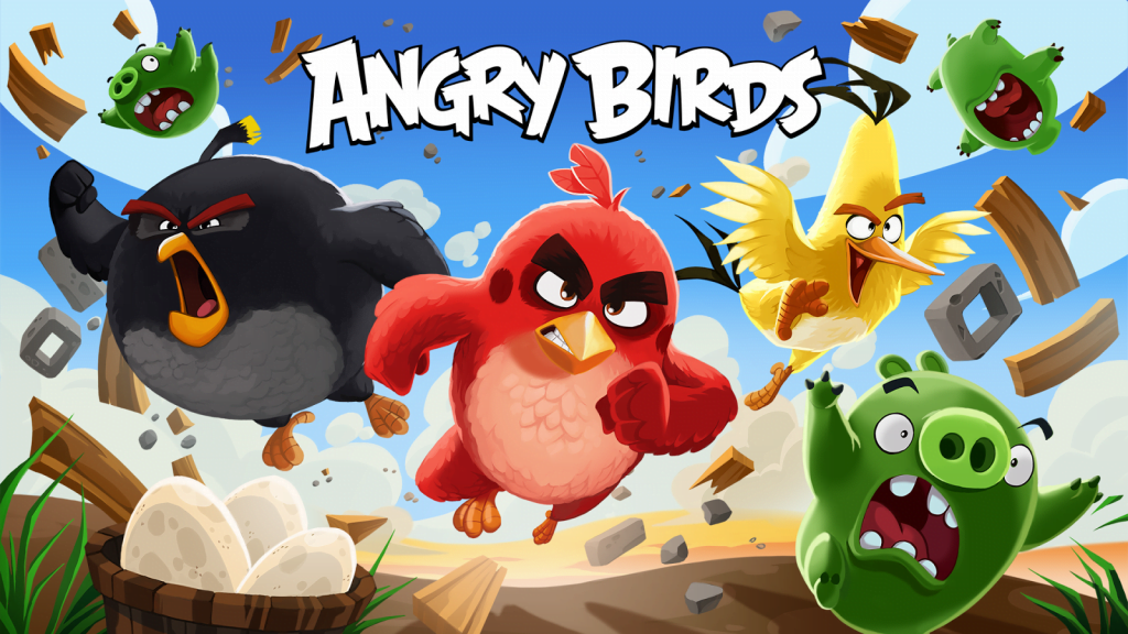 angrybirdsspel